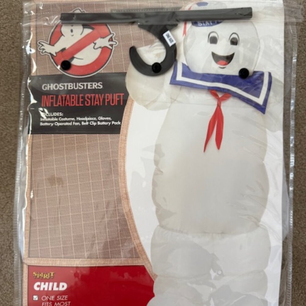 Ghostbusters Stay Puft Childs Halloween Costume